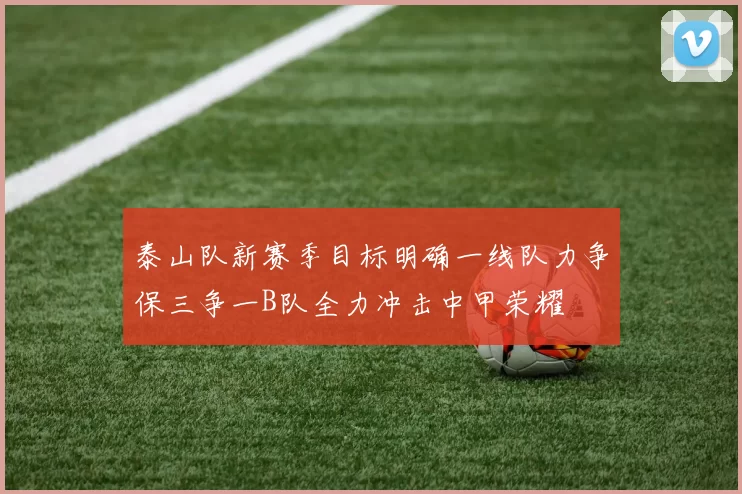 泰山队新赛季目标明确一线队力争保三争一B队全力冲击中甲荣耀